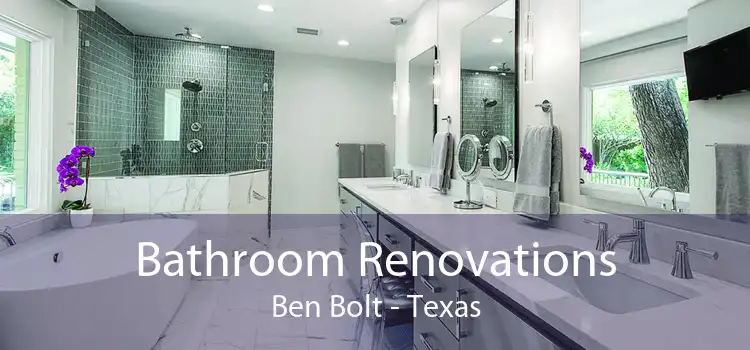 Bathroom Renovations Ben Bolt - Texas