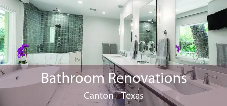 Bathroom Renovations Canton - Texas