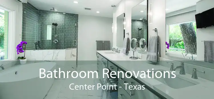 Bathroom Renovations Center Point - Texas