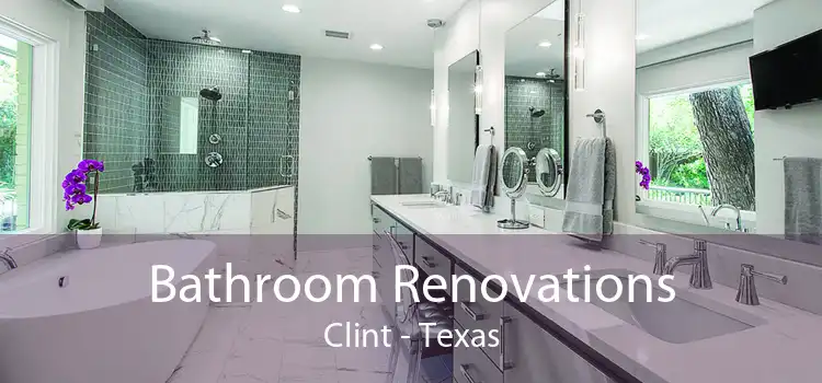 Bathroom Renovations Clint - Texas