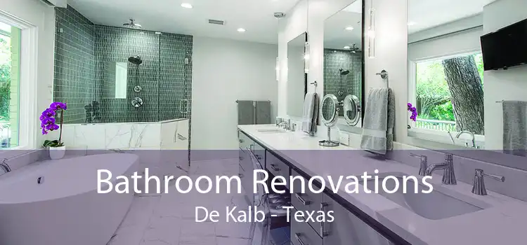 Bathroom Renovations De Kalb - Texas