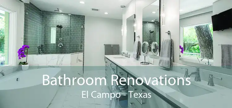 Bathroom Renovations El Campo - Texas