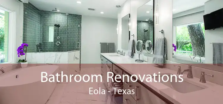 Bathroom Renovations Eola - Texas