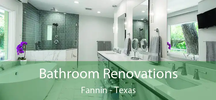 Bathroom Renovations Fannin - Texas