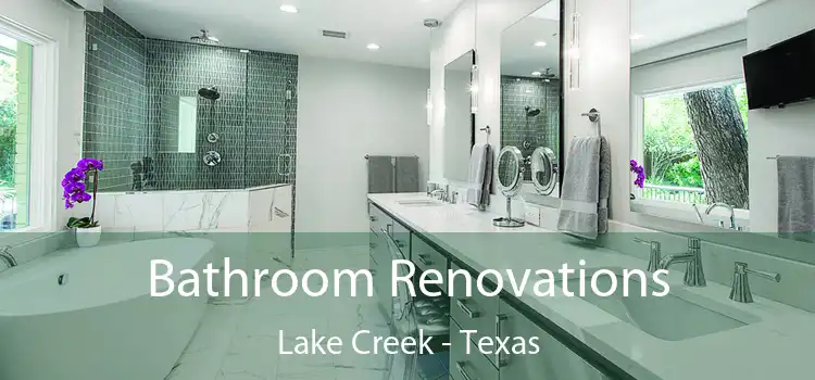 Bathroom Renovations Lake Creek - Texas