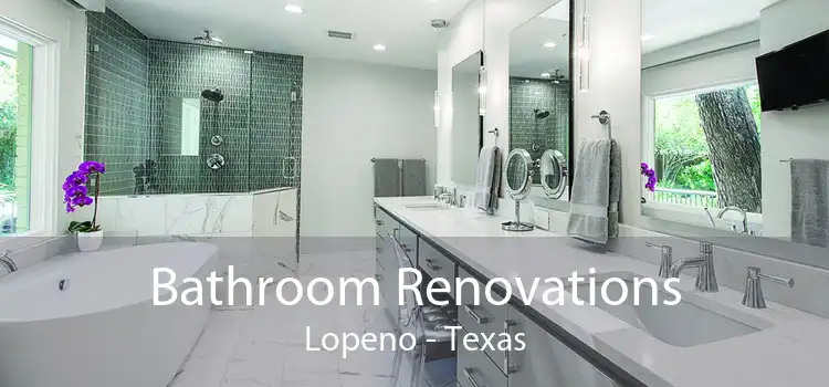 Bathroom Renovations Lopeno - Texas