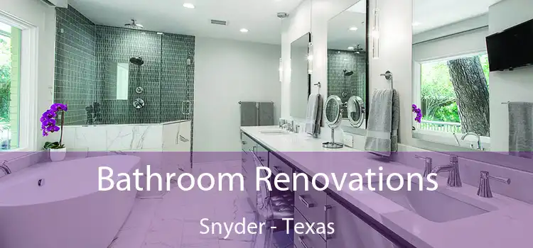 Bathroom Renovations Snyder - Texas