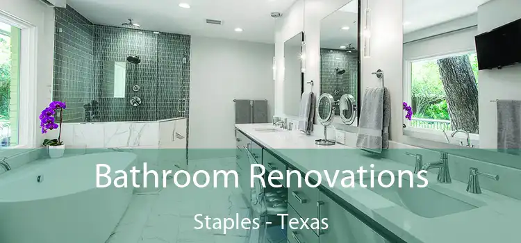 Bathroom Renovations Staples - Texas