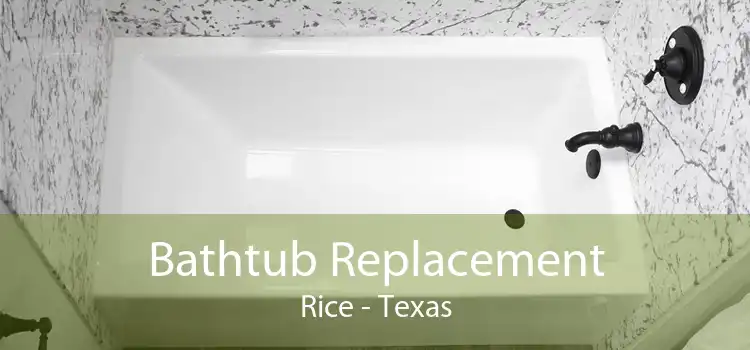 Bathtub Replacement Rice - Texas