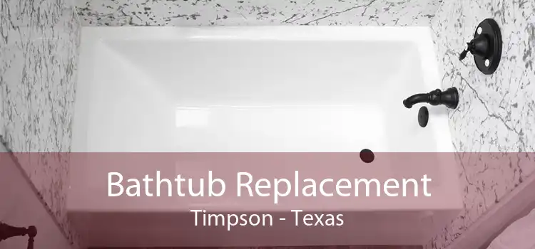 Bathtub Replacement Timpson - Texas