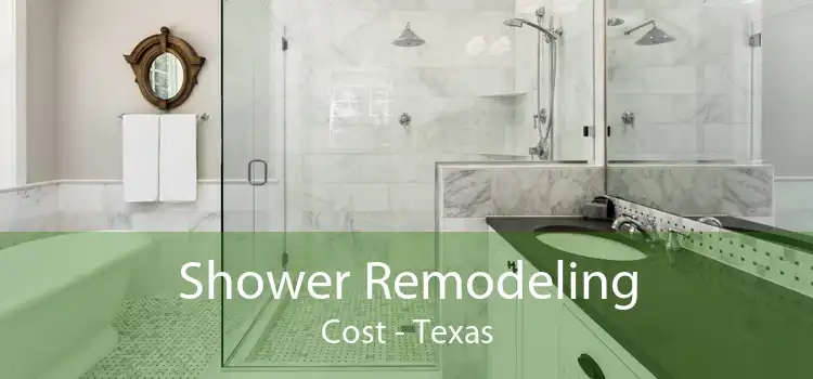 Shower Remodeling Cost - Texas