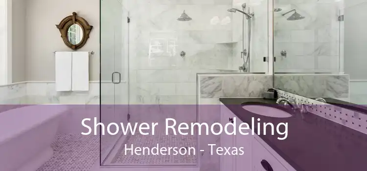 Shower Remodeling Henderson - Texas