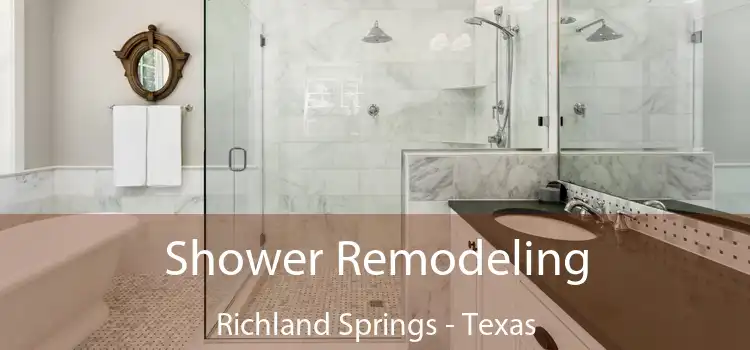 Shower Remodeling Richland Springs - Texas