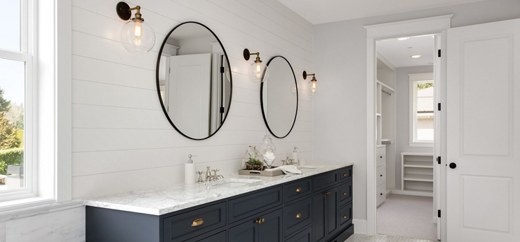 soapstone bathroom vanity tops installation in Ben Wheeler